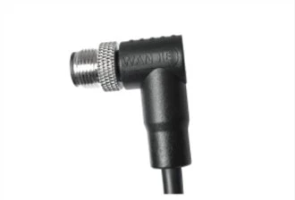 M12 kampinis neekranuotas A-Kodavimo 12PIN PUR kabelis 2,0M M12*1,0