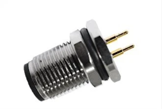 M12 vyriškas priekyje tvirtinamas A-Kodas 8PIN M12*1.0